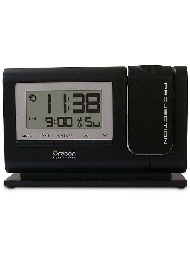 Oregon Scientific Classic Projection Alarm Clock Black 