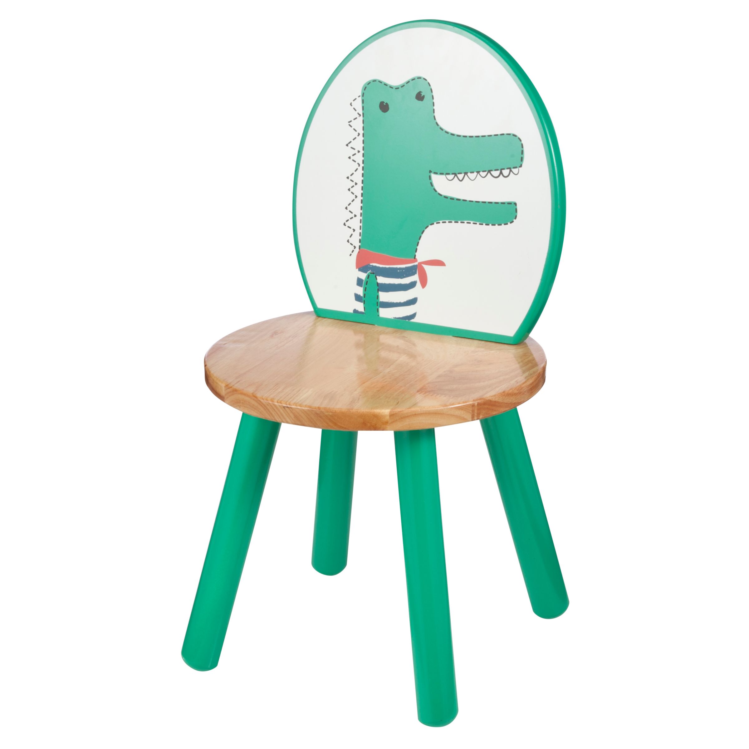 John Lewis Baby's Noah's Ark Crocodile Chair, Green at ...