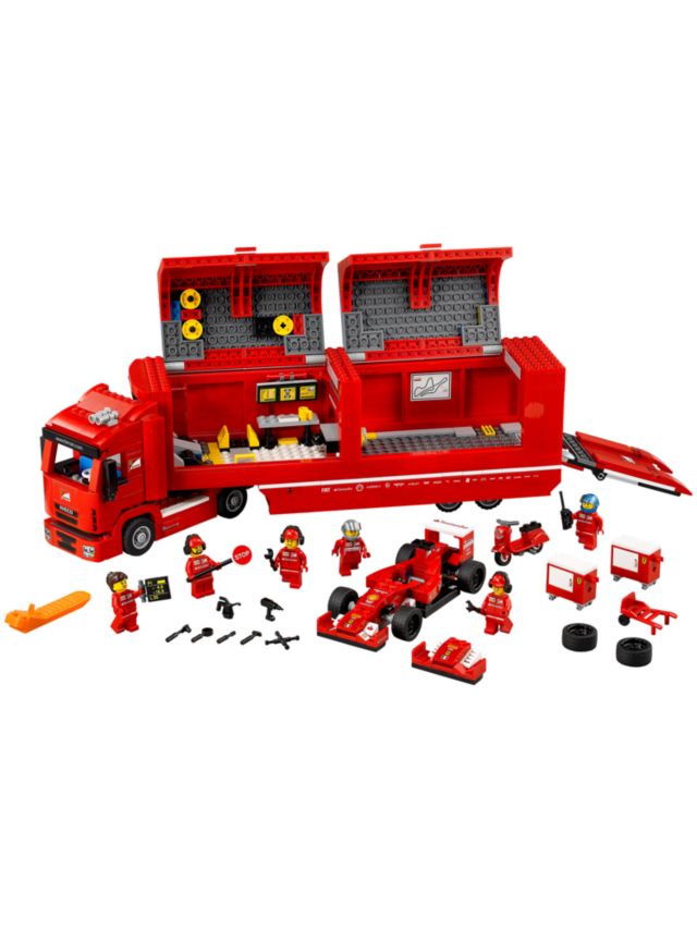 Lego scuderia ferrari hot sale truck