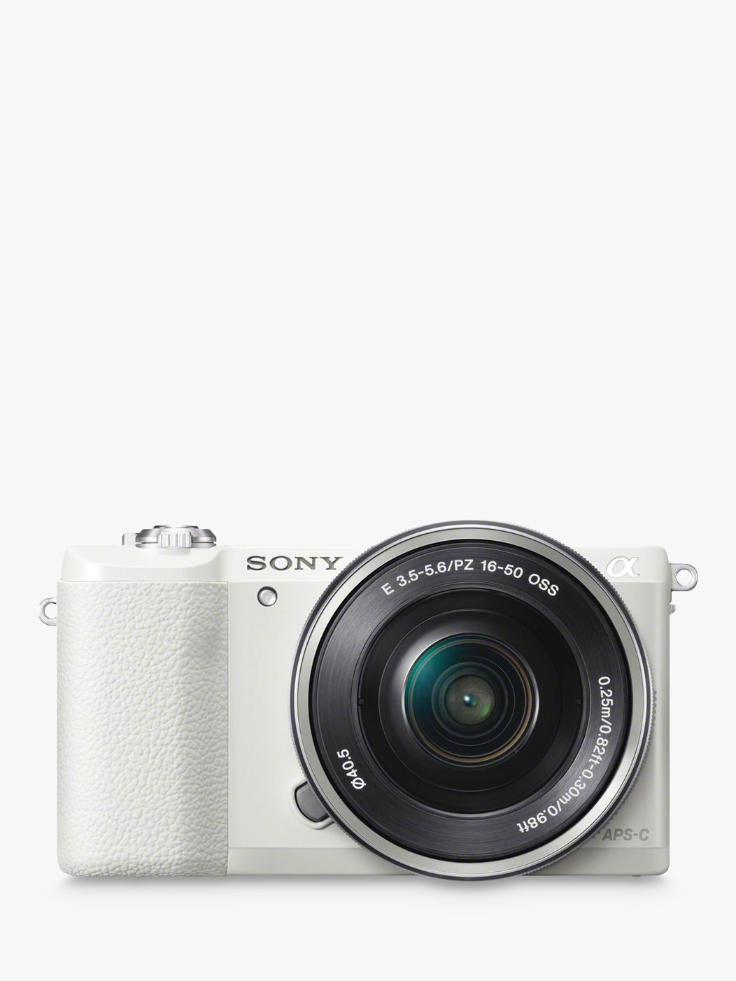 Sony A5100 Compact System Camera with 16-50mm OSS Lens, HD 1080p, 24.3MP, Wi-Fi, NFC, OLED, 3 Tilting Touch Screen