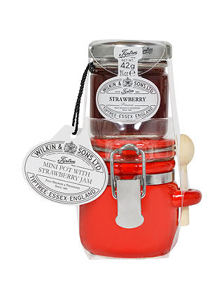 Wilkin & Sons Tiptree Mini Pot with Strawberry Jam Set, 42g