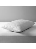 John Lewis Natural Collection Pure Cotton Quilted Standard Pillow Enhancer