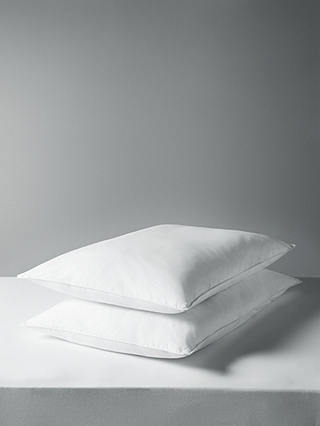 John Lewis Synthetic Standard Pillow, Pair, Medium