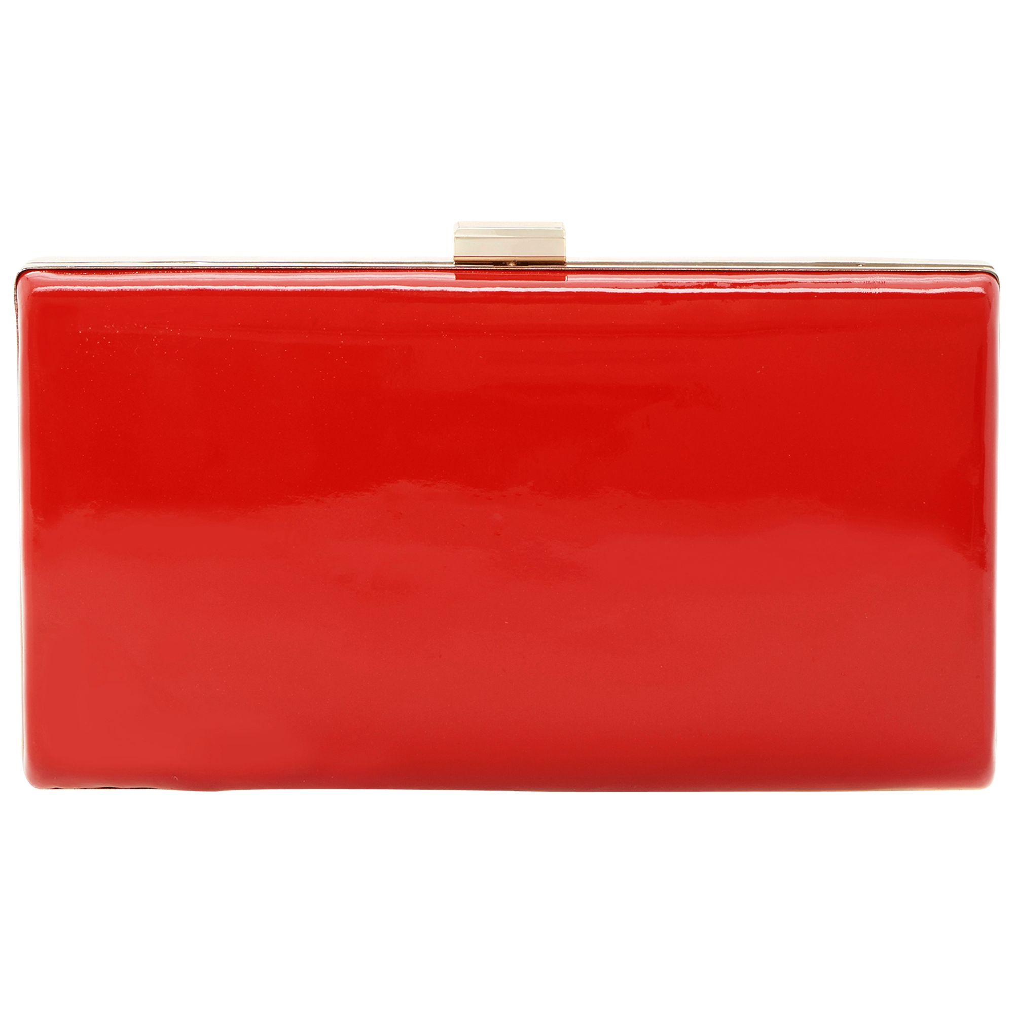 dune red clutch bag