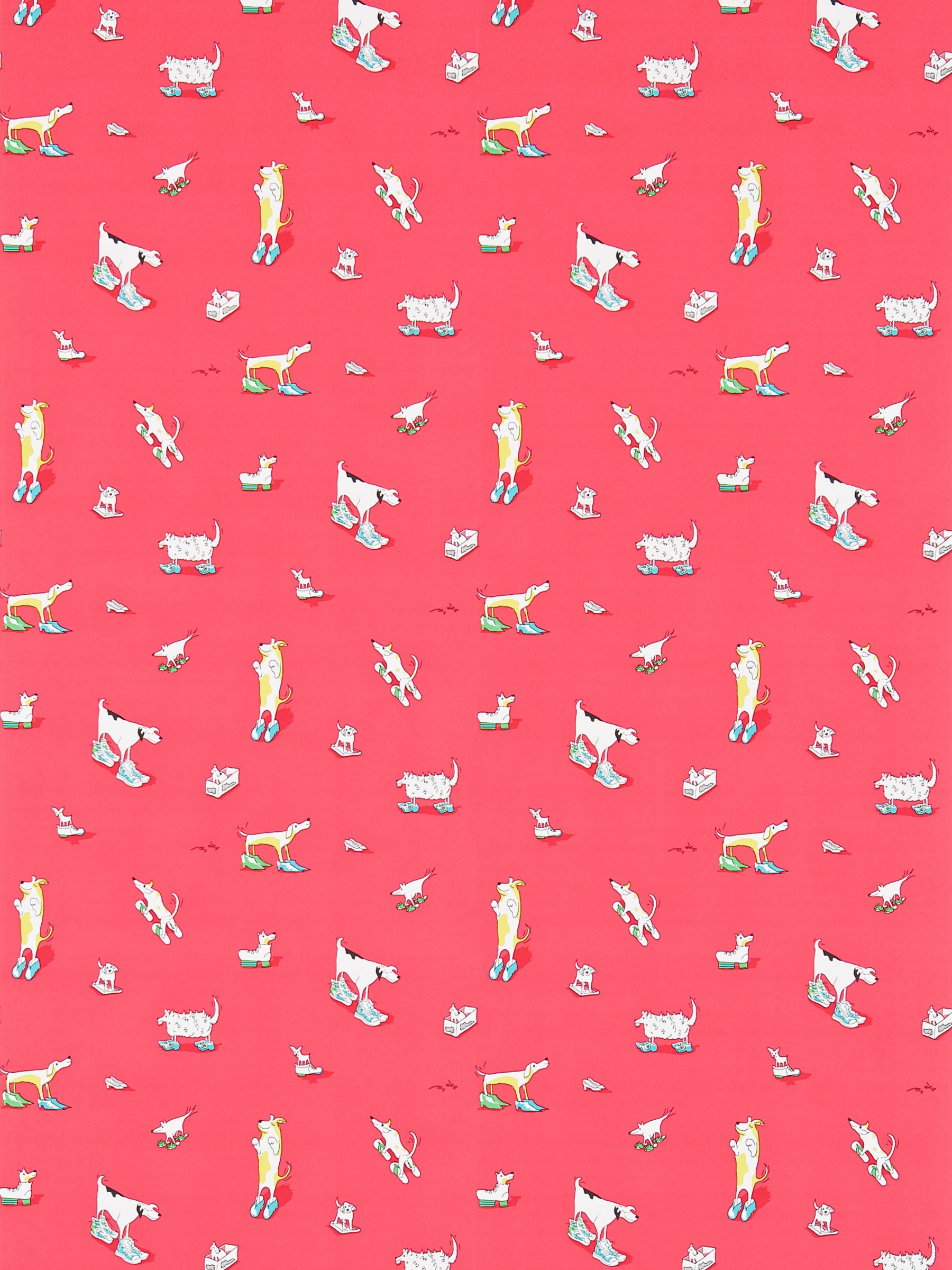 Sanderson Dogs in Clogs Wallpaper review