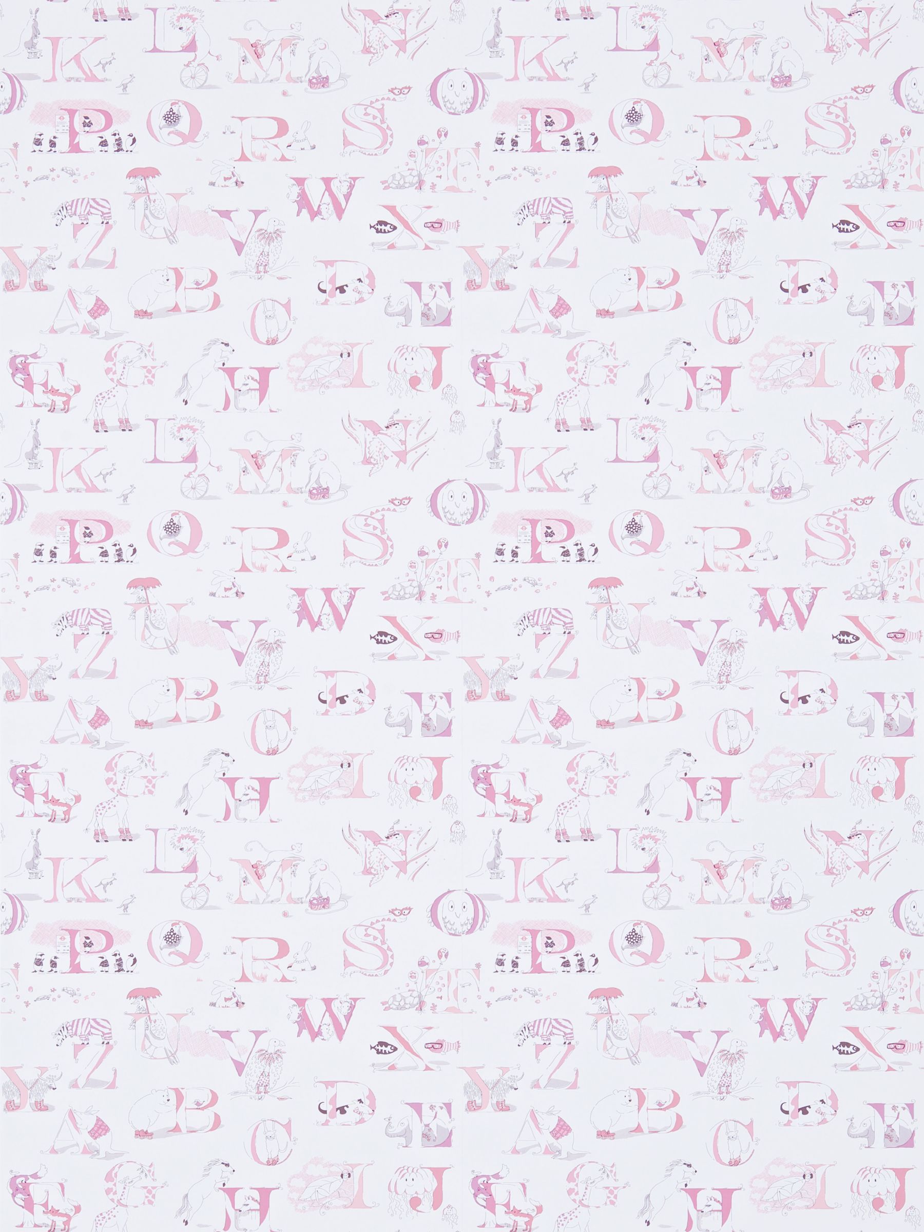 Sanderson Alphabet Zoo Wallpaper review