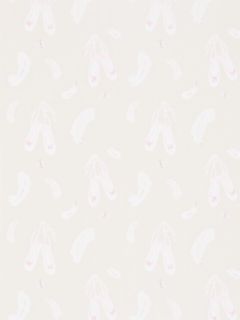 Sanderson Ballet Shoes Wallpaper, Vanilla, DLIT214021