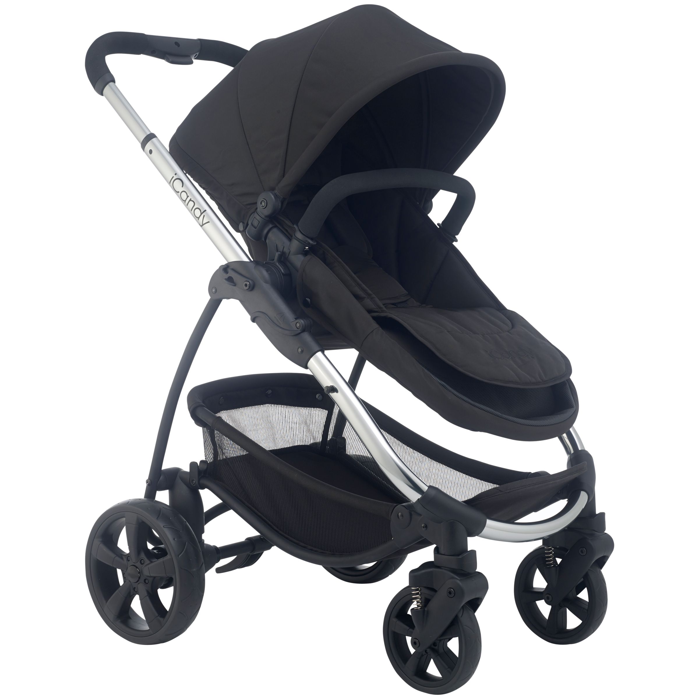 iCandy Strawberry 2 Pushchair with Chrome Chassis, Carrycot ...