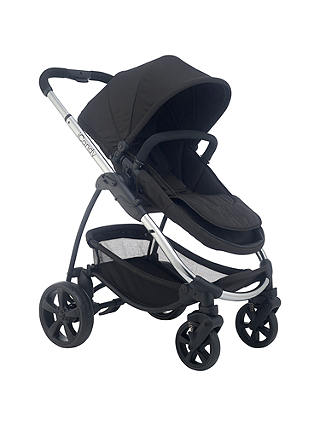 iCandy Strawberry 2 Pushchair with Chrome Chassis, Carrycot & Anthracite Hood