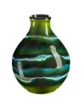 Poole Pottery Maya Bud Vase, H12cm, Green