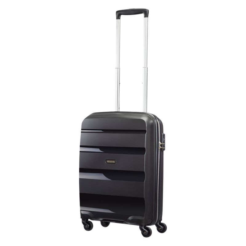 American Tourister Bon Air 4-Wheel 55cm Cabin Suitcase, Black