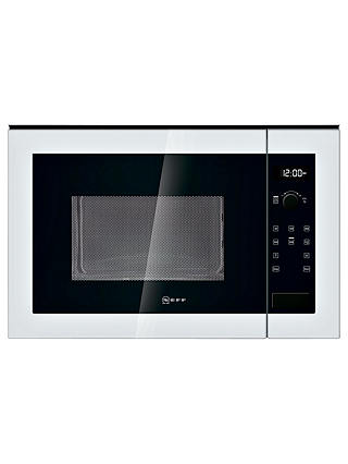 Neff H12WE60W0G Built-In Microwave Oven, White