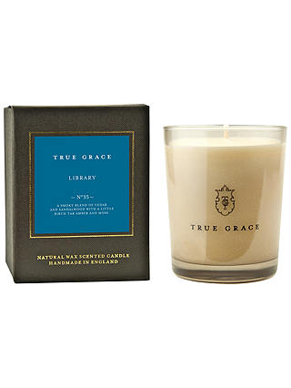 True Grace Library Scented Classic Candle