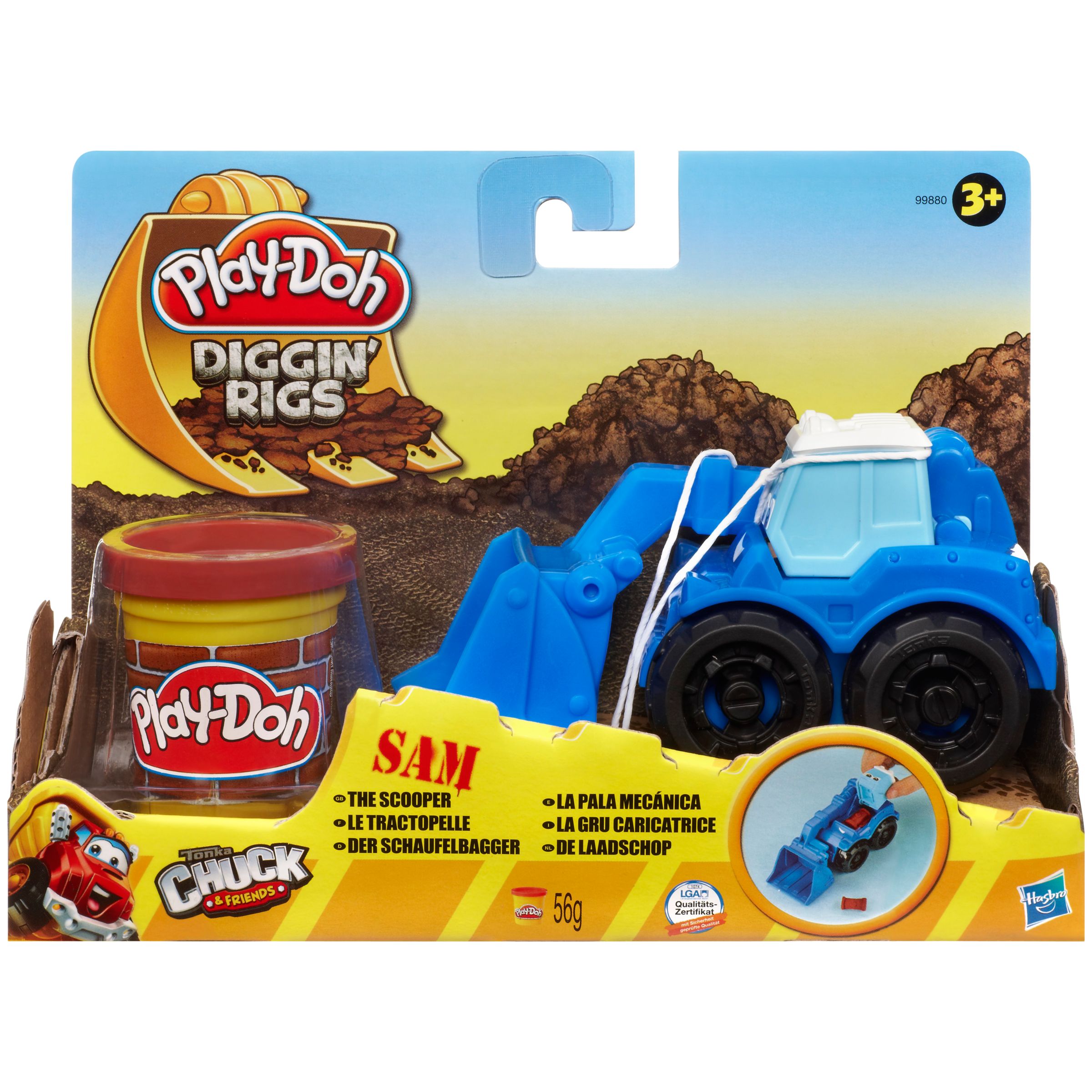 play doh chuck and friends