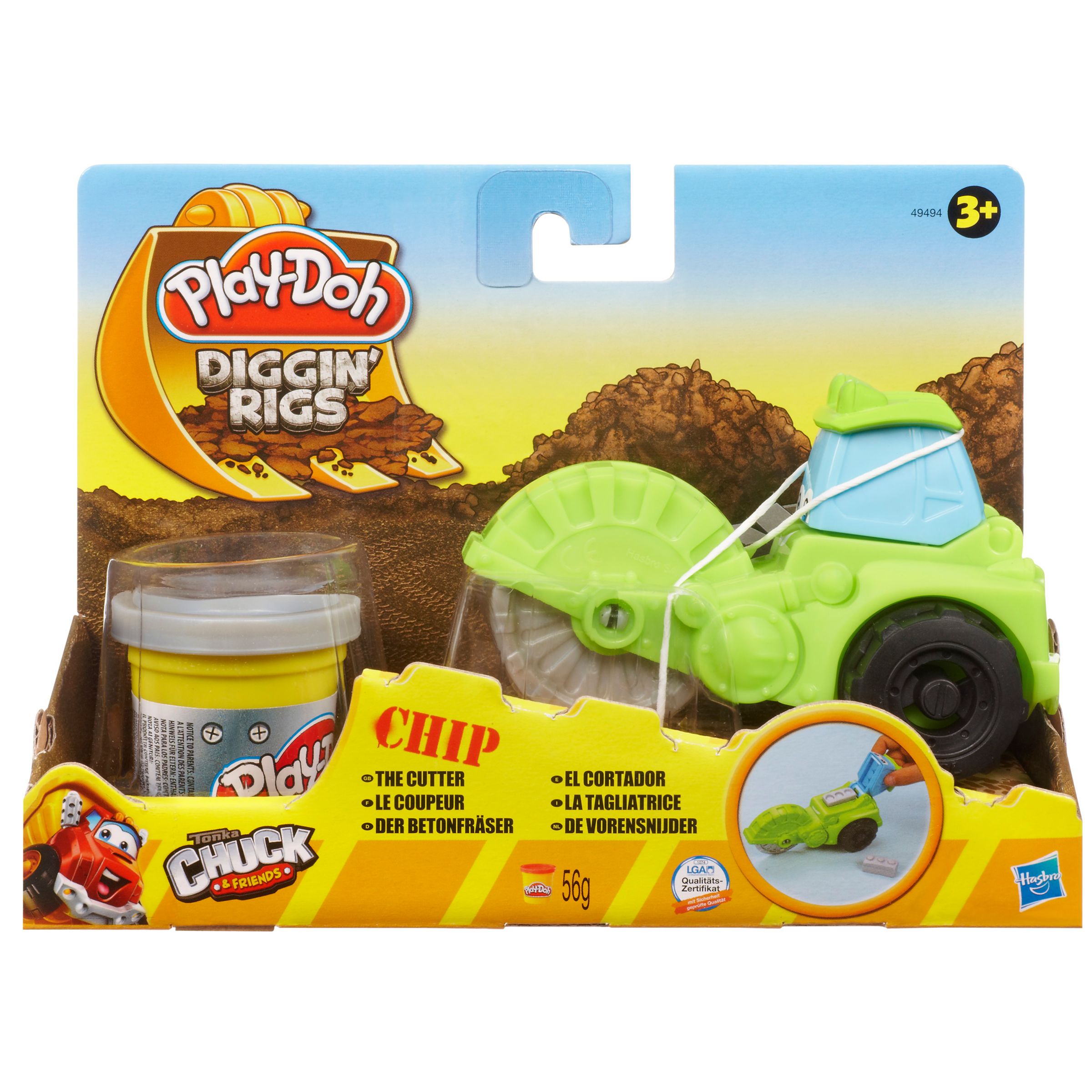 play doh chuck and friends