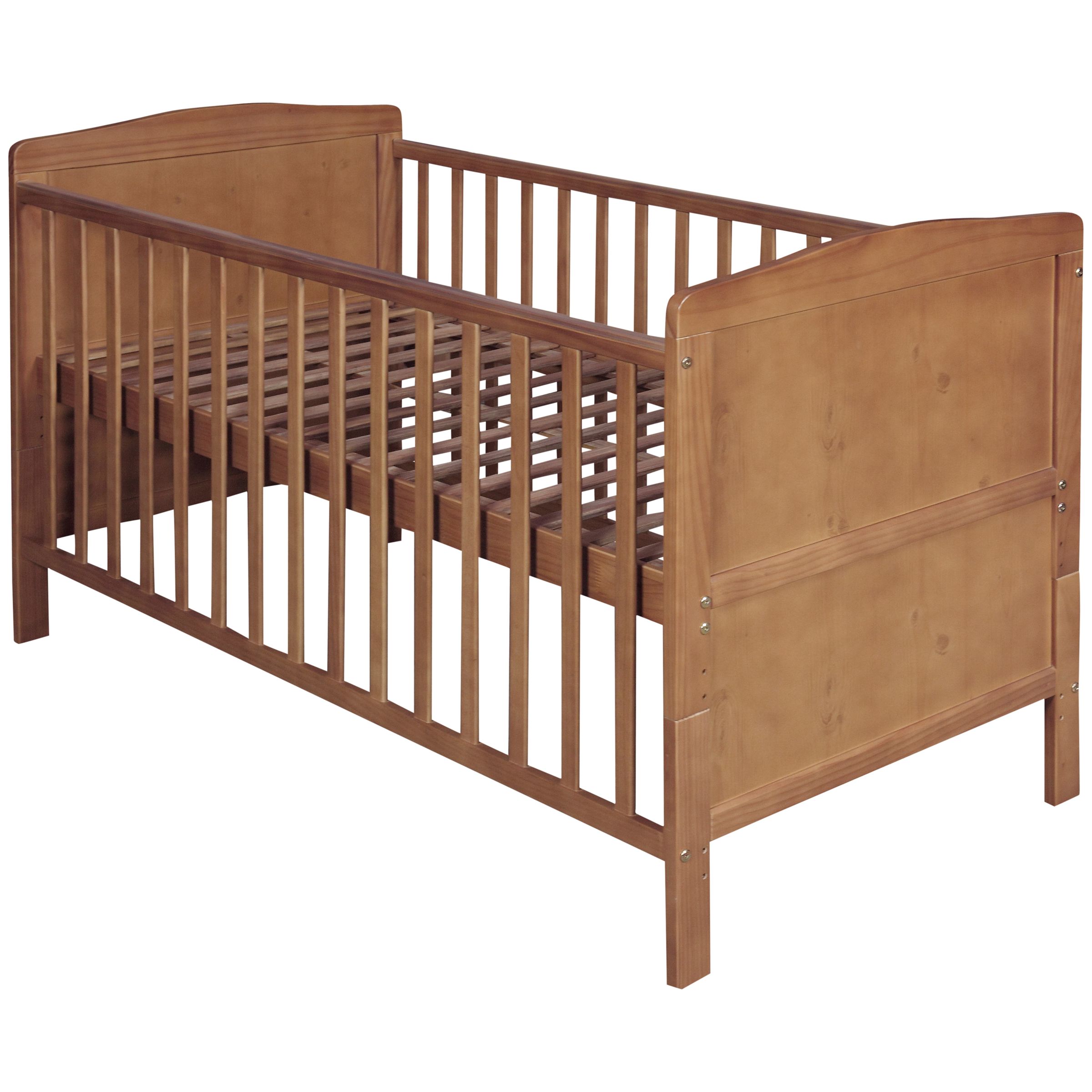 wood cot bed
