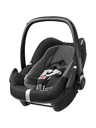 Maxi-Cosi Pebble Plus i-Size Group 0+ Baby Car Seat, Black Raven