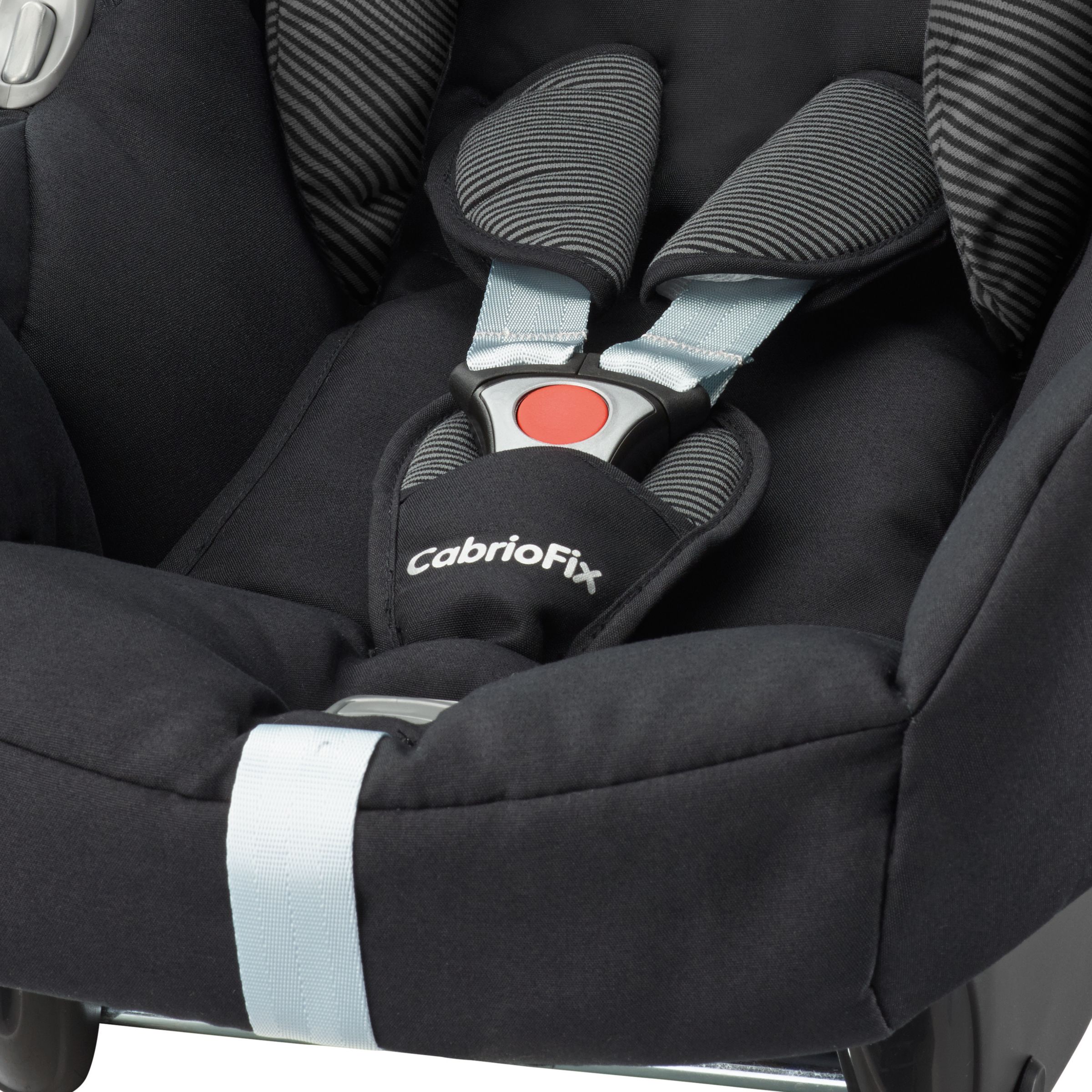 Maxi Cosi Cabriofix Group 0 Baby Car Seat Black Raven At John Lewis Partners