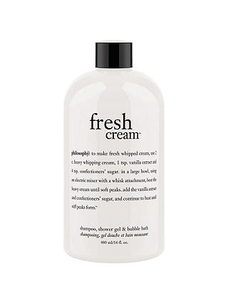 Philosophy Fresh Cream Shower Gel, 480ml