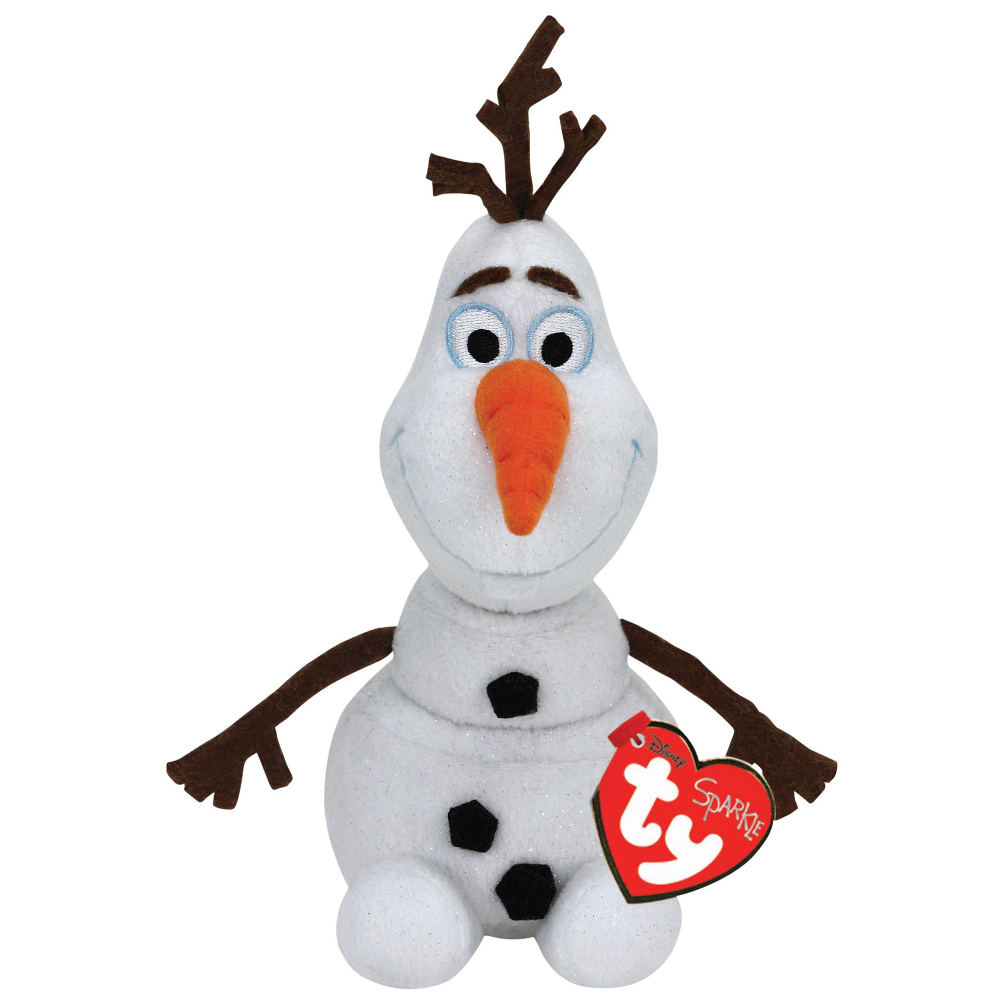Ty Disney's Frozen Olaf Beanie Soft Toy at John Lewis & Partners