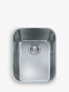 Franke Ariane ARX 110-33 Undermounted Single Bowl Kitchen Sink, Stainless Steel