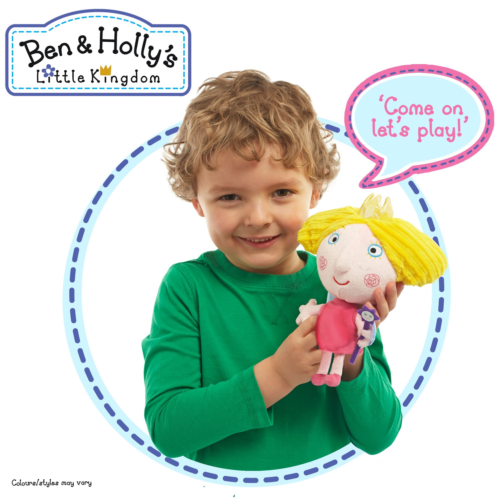 ben and holly talking plush