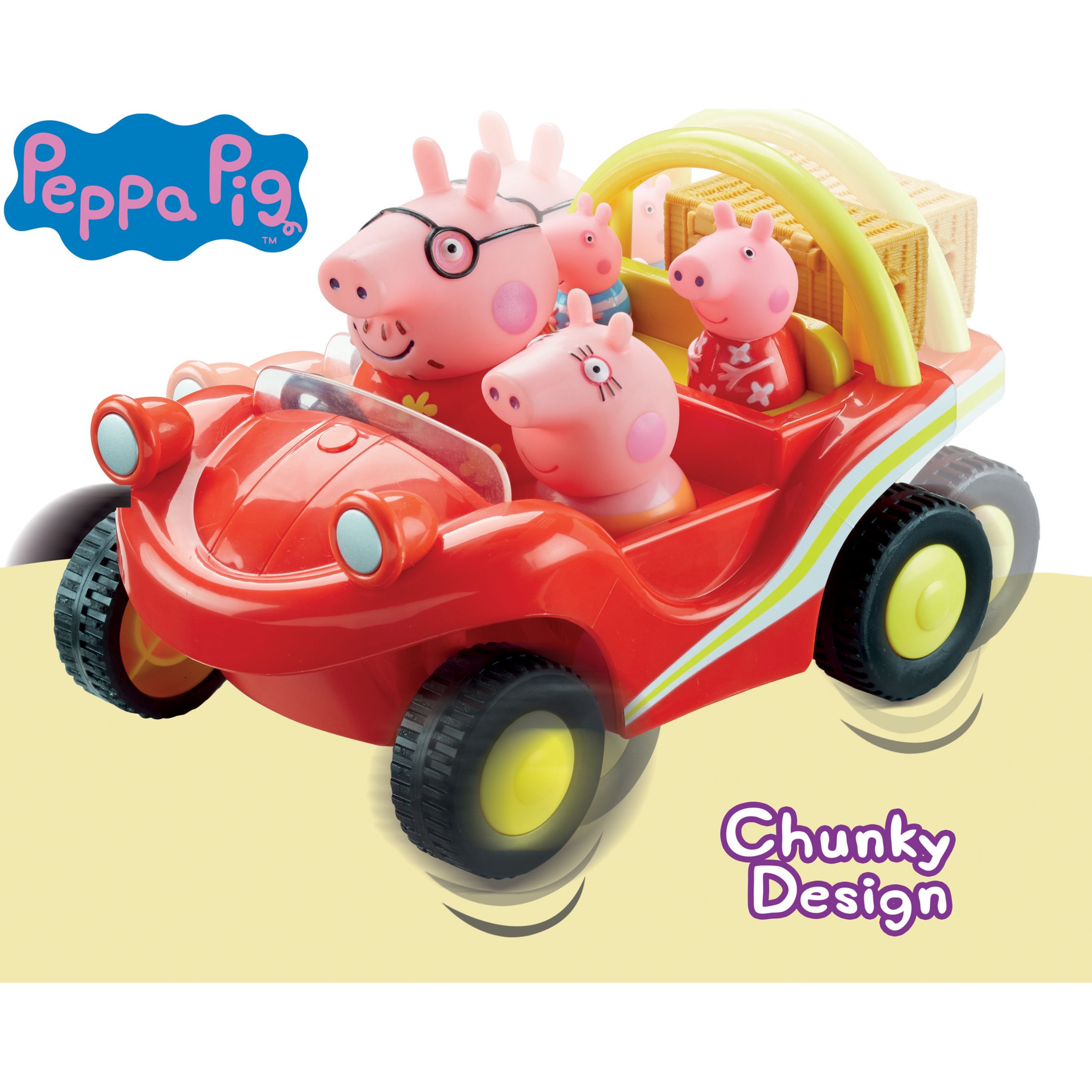 peppa pig buggy car