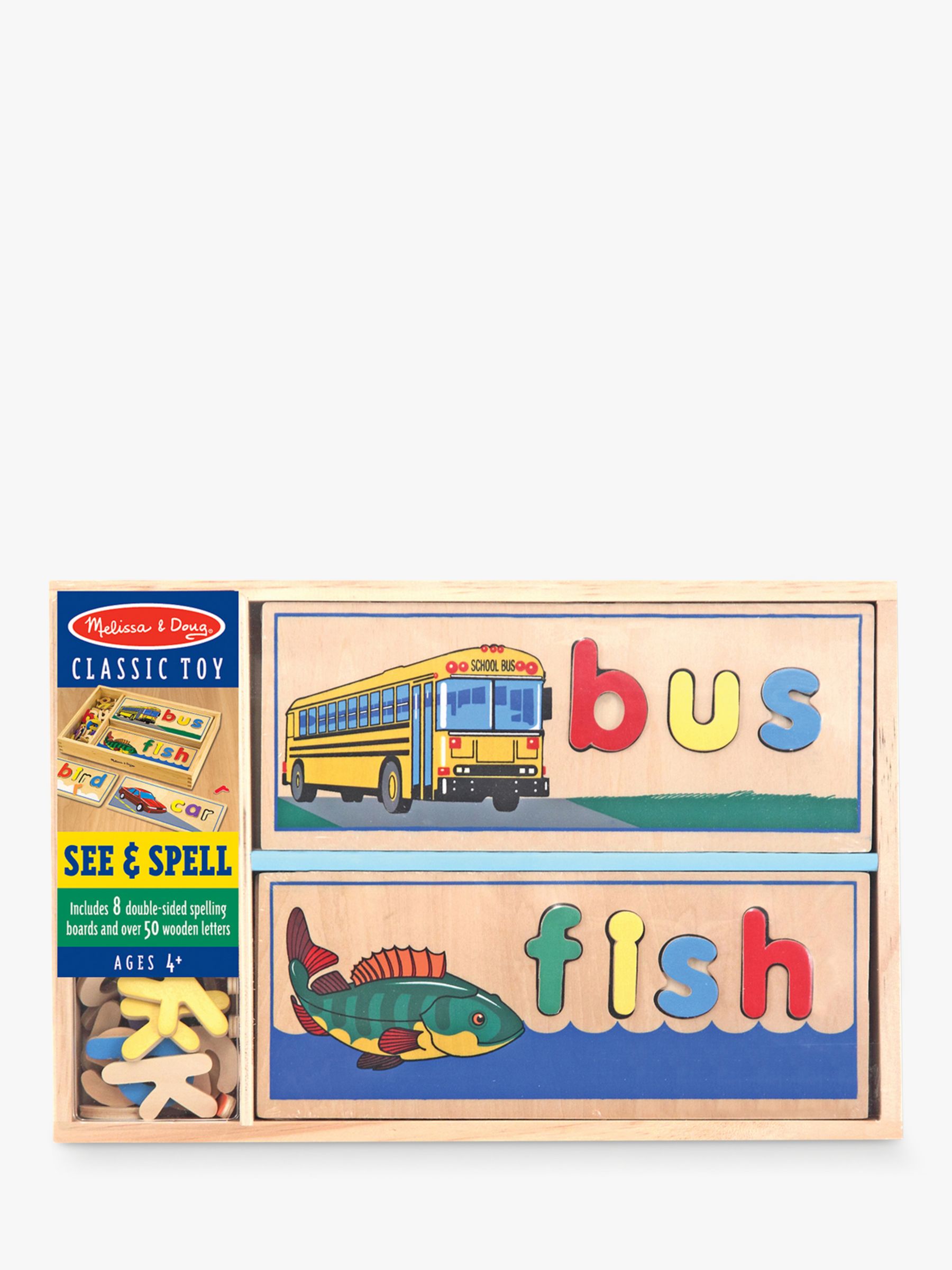 see & spell learning toy
