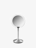 simplehuman Mini Sensor Beauty Travel Magnifying Pedestal Mirror