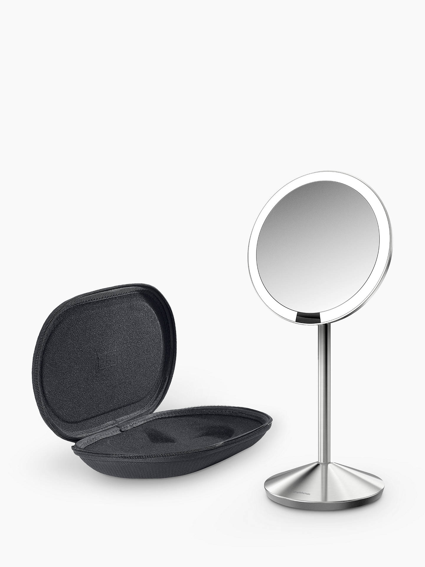 travel magnifying mirror with stand