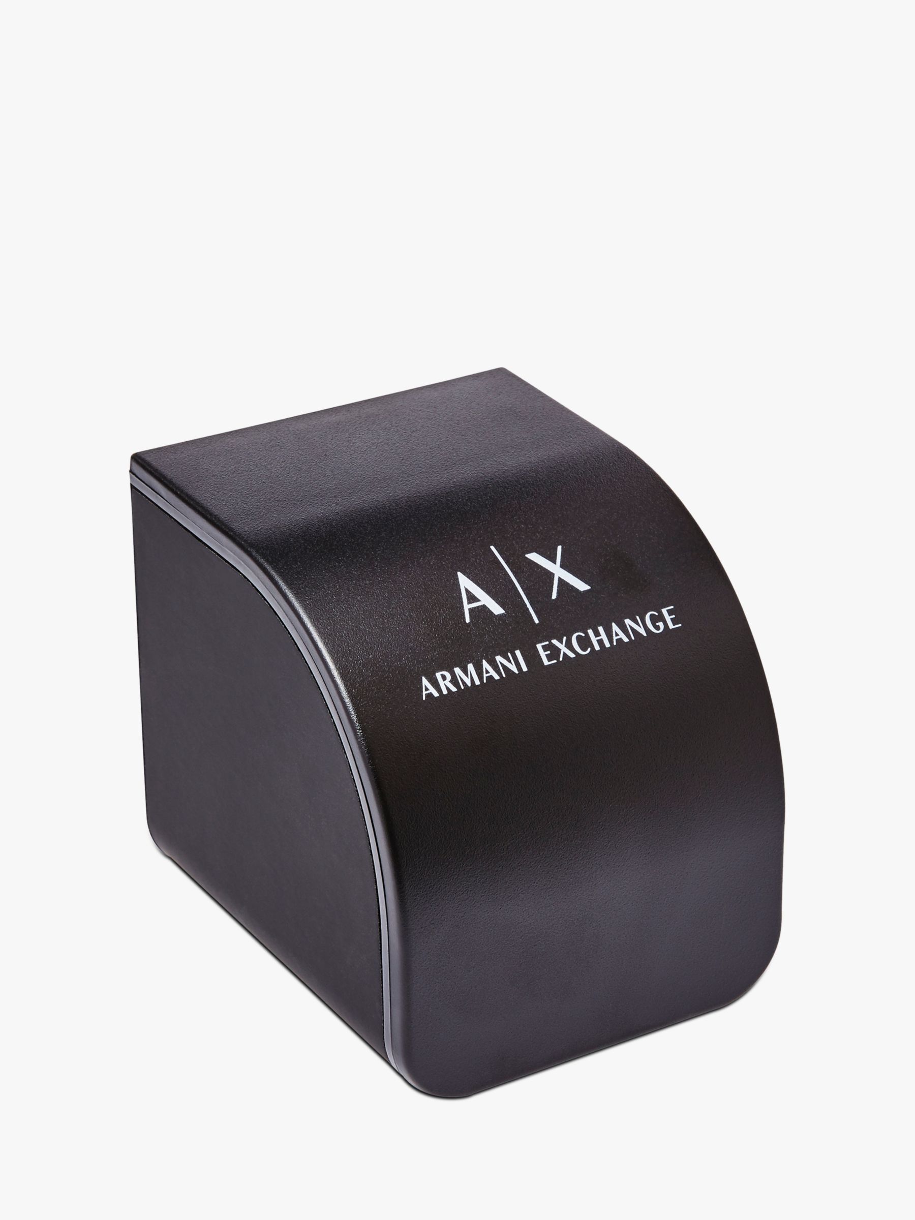 Armani Exchange AX2164 Men's Chronograph Bracelet Strap Watch, Black at  John Lewis & Partners