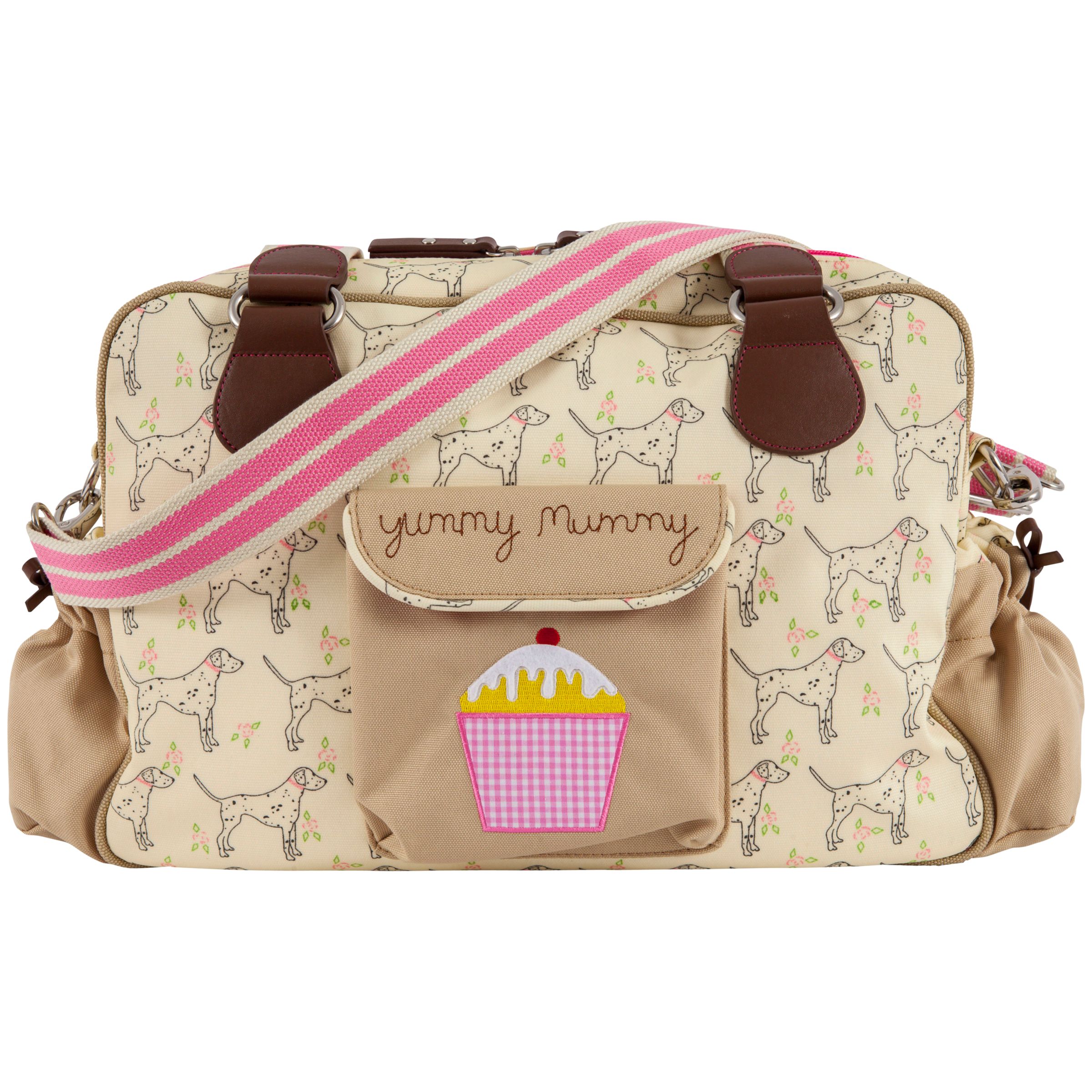 pink lining yummy mummy changing bag