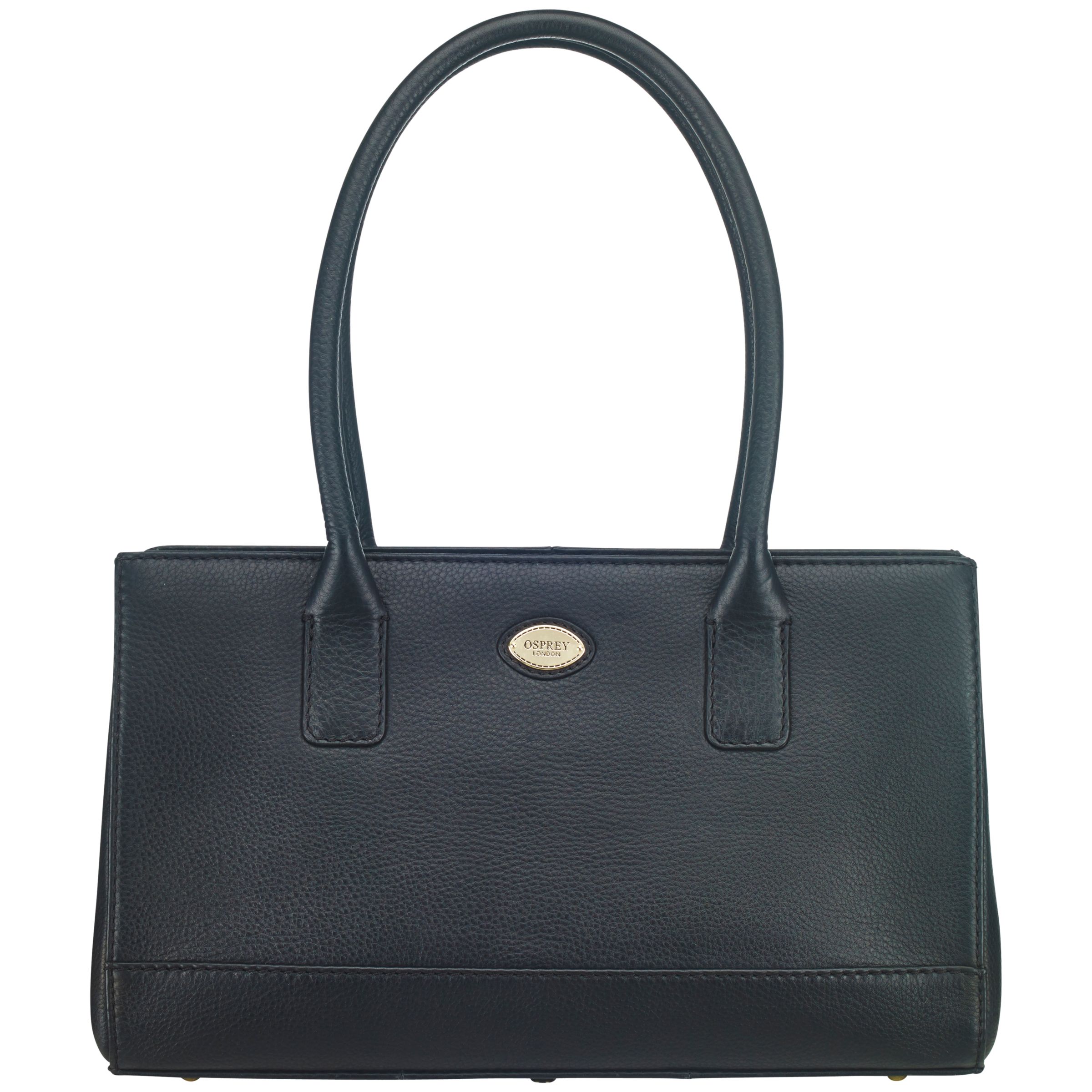 Osprey London Colton Leather East West Shoulder Bag At John Lewis