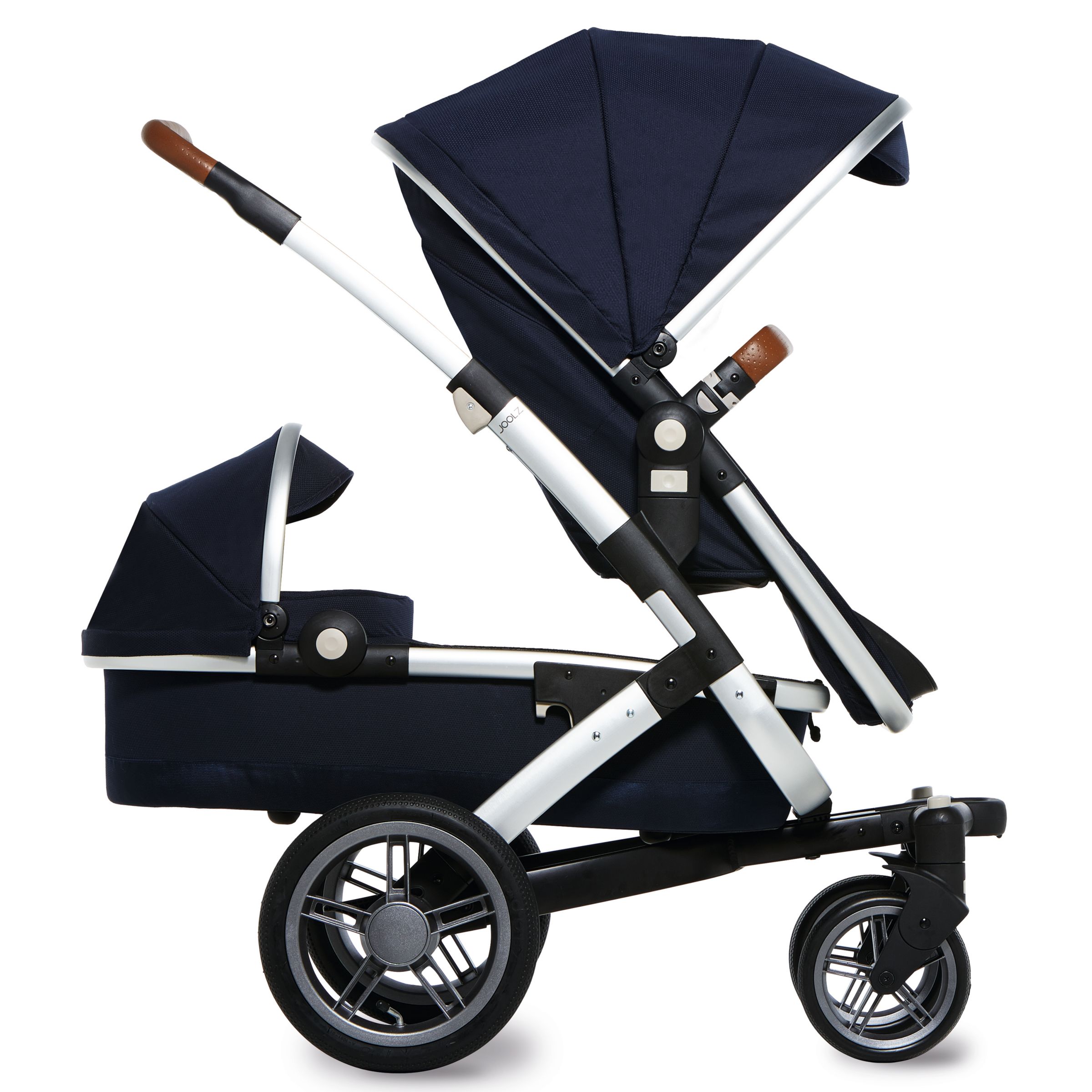 twin pushchair with carrycot
