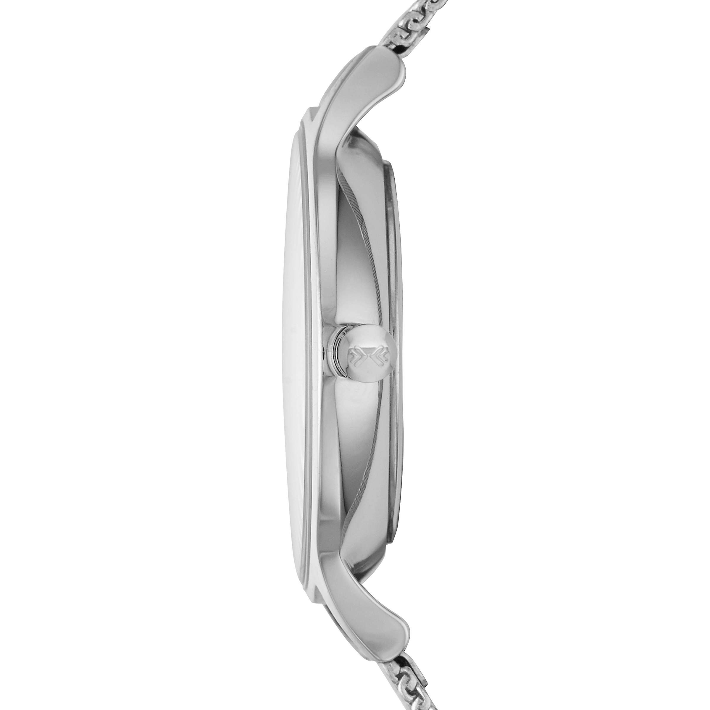 Buy Skagen SKW2307 Women's Anita Stainless Steel Mesh Bracelet Strap Watch, Silver/Blue Online at johnlewis.com