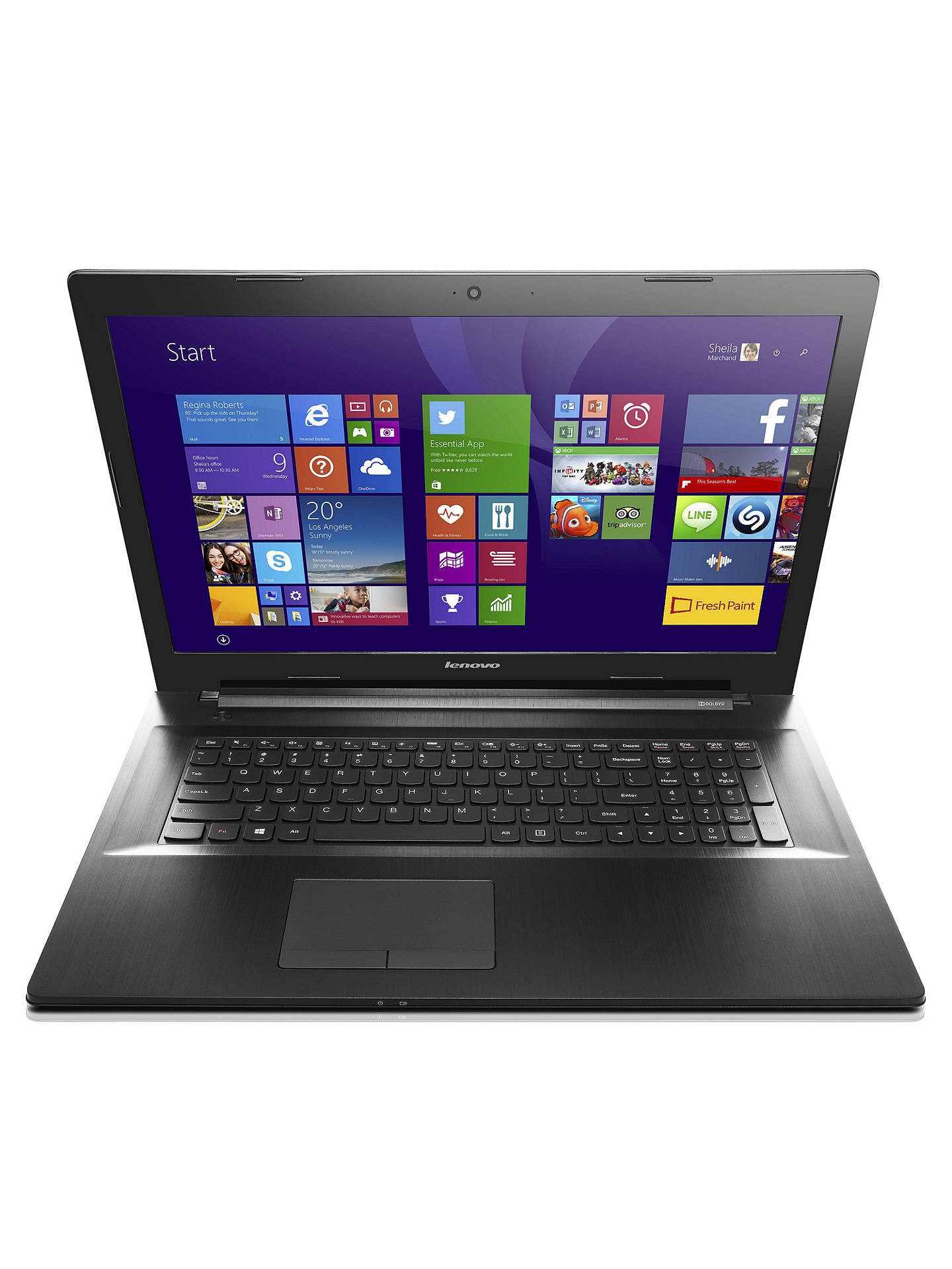 Lenovo G70 Laptop, Intel Core i5, 8GB RAM, 1TB+8GB SSHD, 17.3", Black