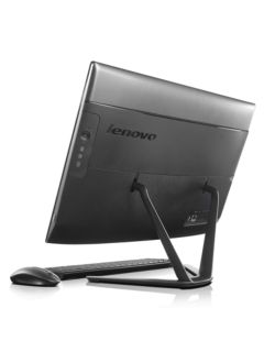 Lenovo C50 All-in-One Desktop PC, Intel Core i3, 8GB RAM, 1TB, 23", Black