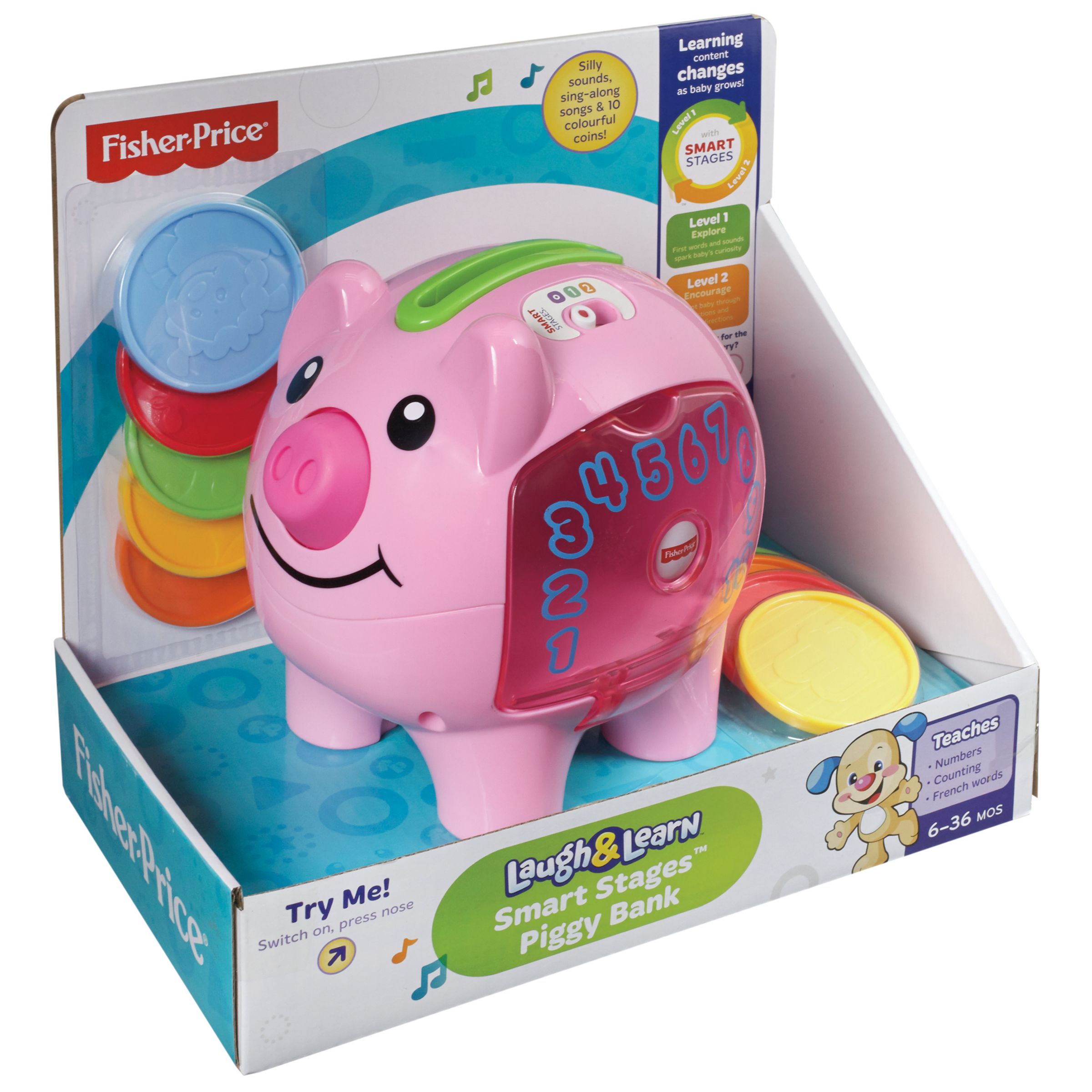 smart stages piggy bank