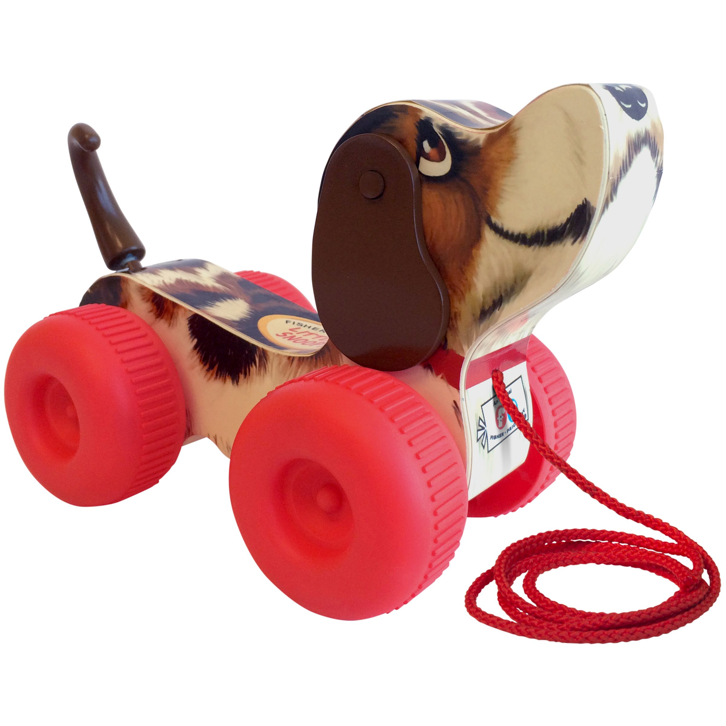 fisher price snoopy dog pull toy