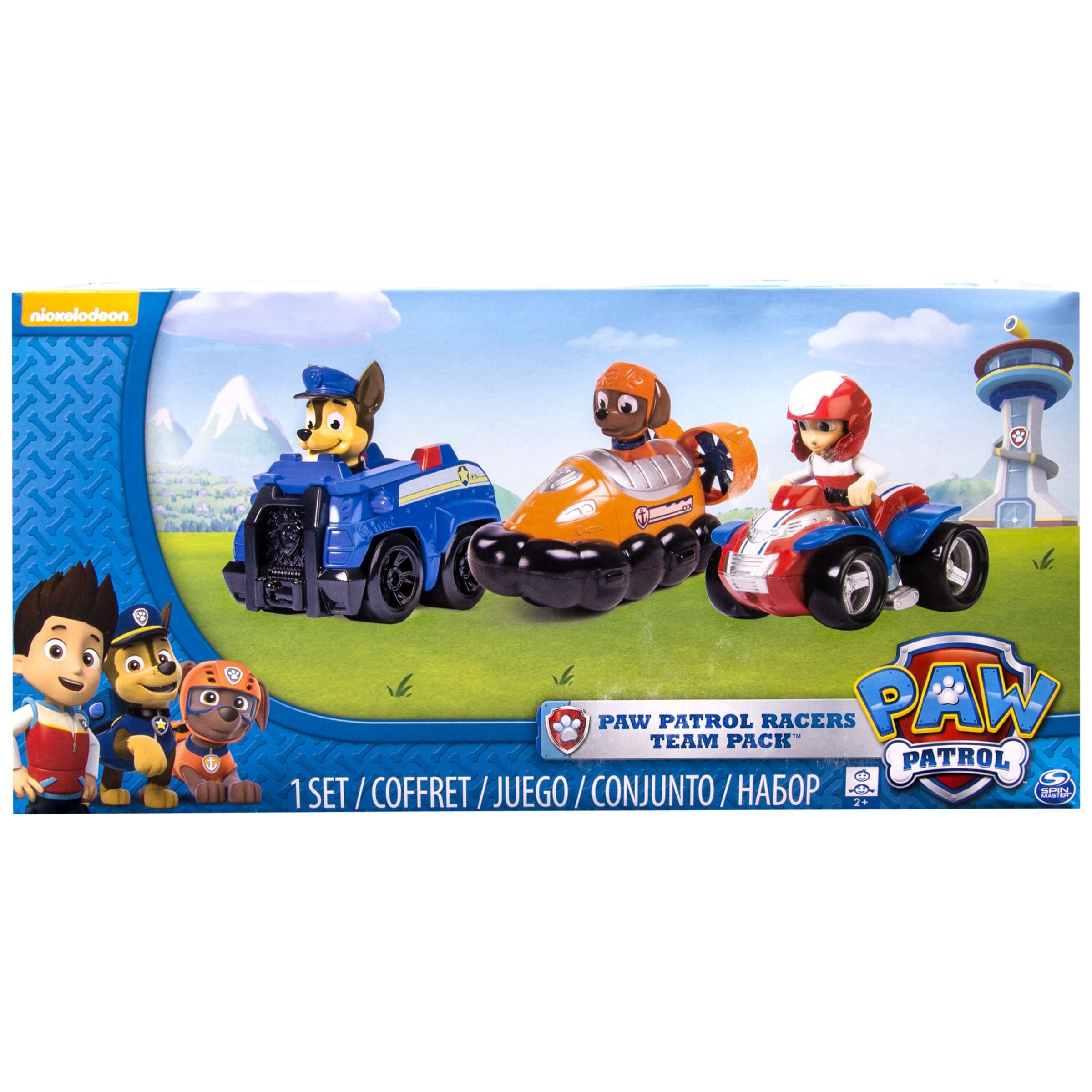 paw patrol racers team pack