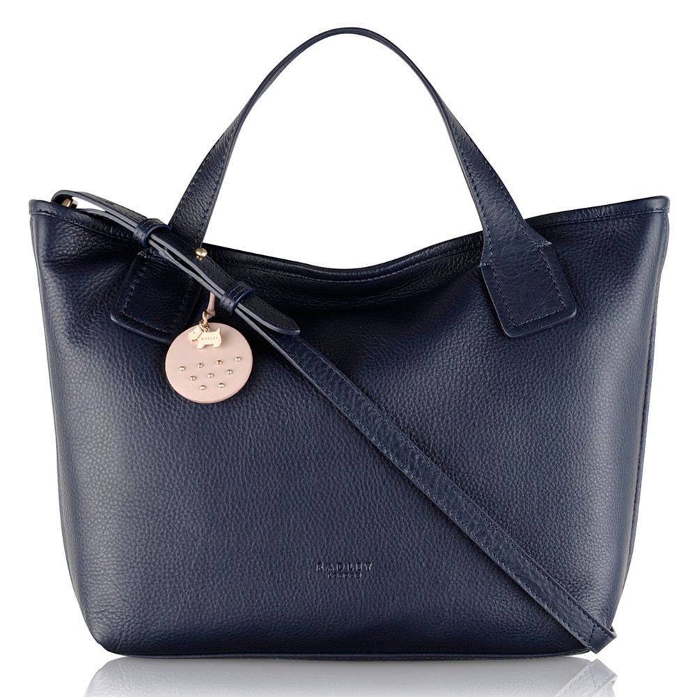 radley navy blue handbags