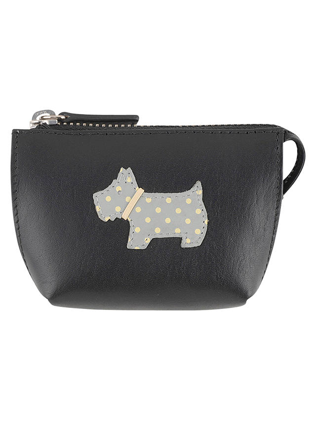 Radley Heritage Dog Small Leather Coin Purse at John Lewis & Partners