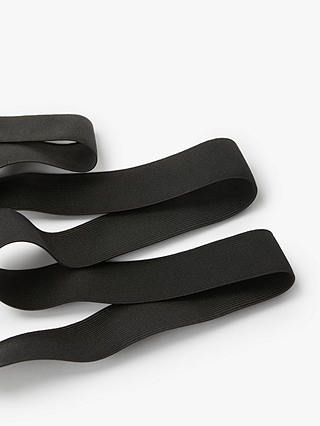 John Lewis & Partners Woven Elastic, 32mm, Black