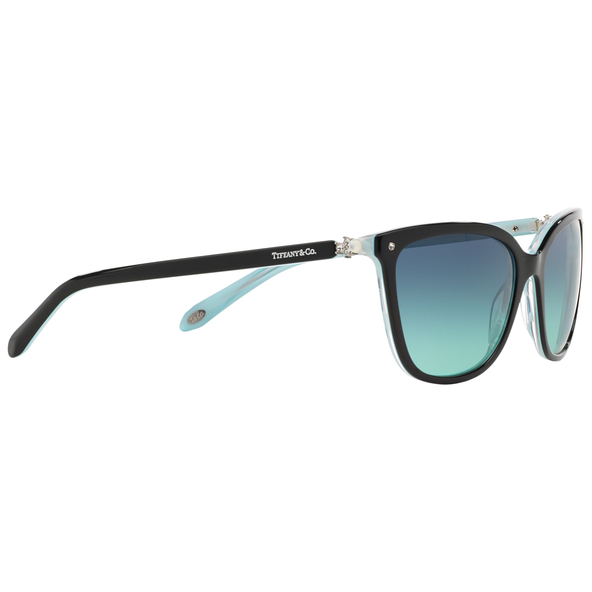 Tiffany Aria sunglasses with blue frames