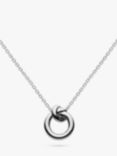 Kit Heath Sterling Silver Knot Necklace, Silver