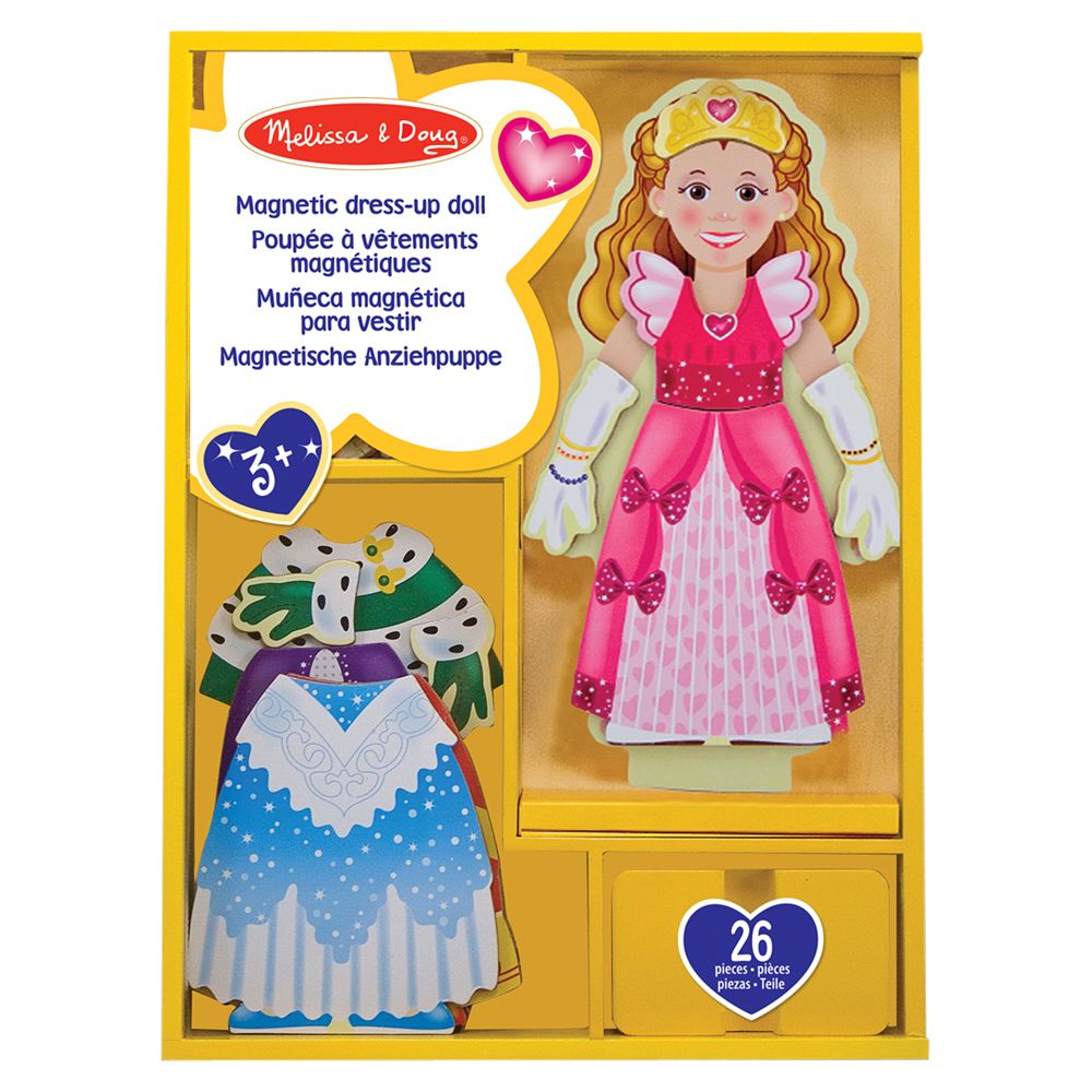 melissa and doug magnetic dress up princess