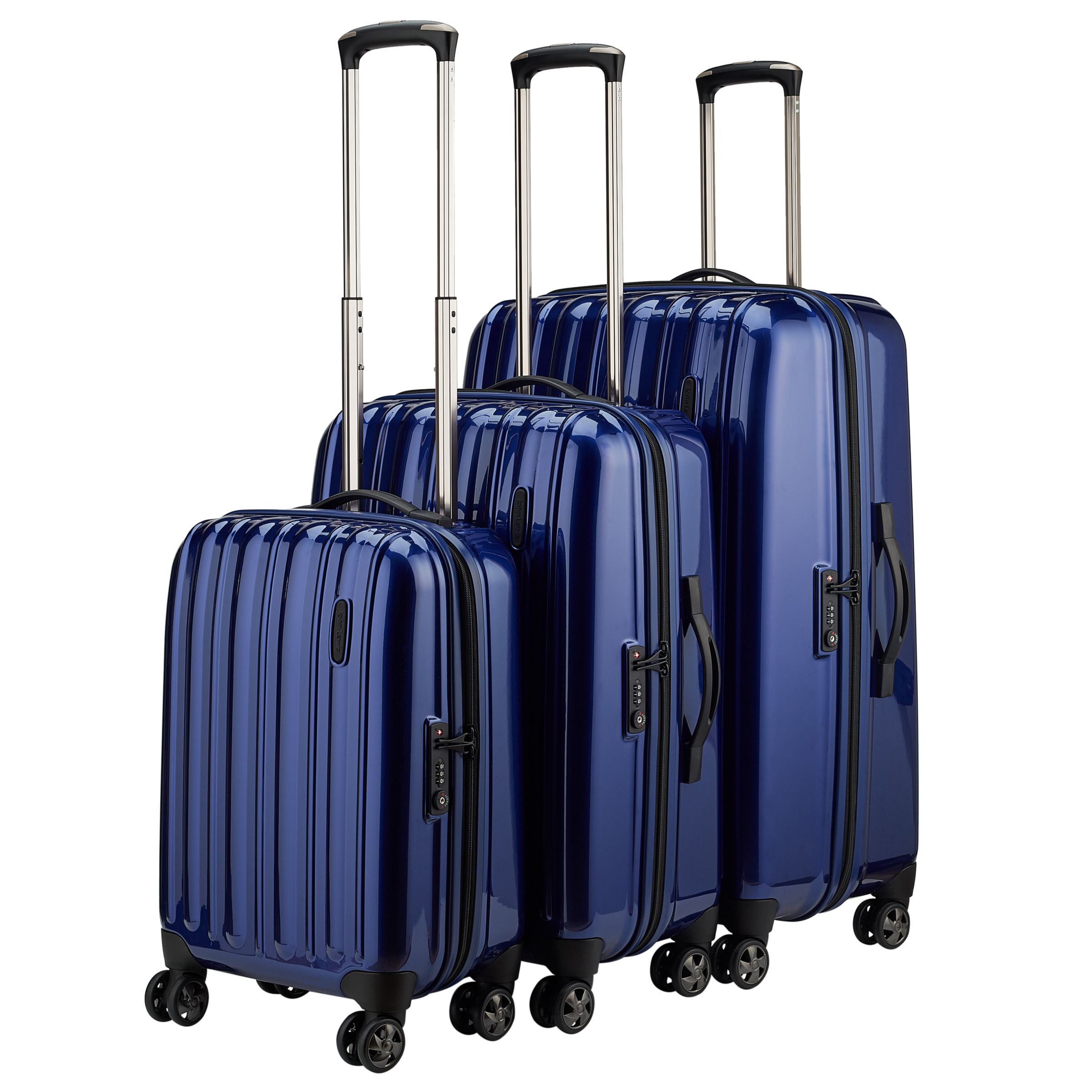 Buy John Lewis Monaco II 4-Wheel Large Suitcase | John Lewis
