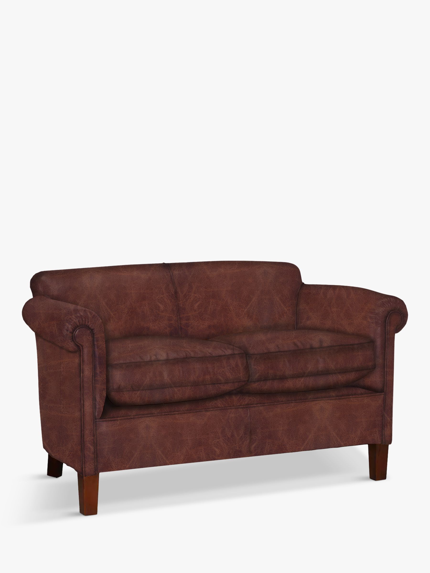 Photo of John lewis camford petite leather sofa