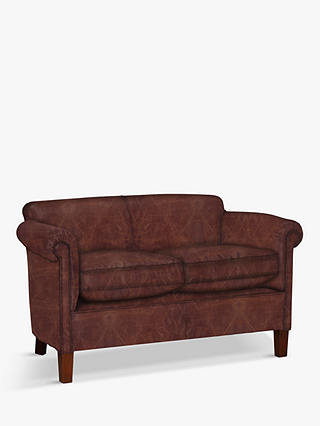 John Lewis Camford Petite Leather Sofa
