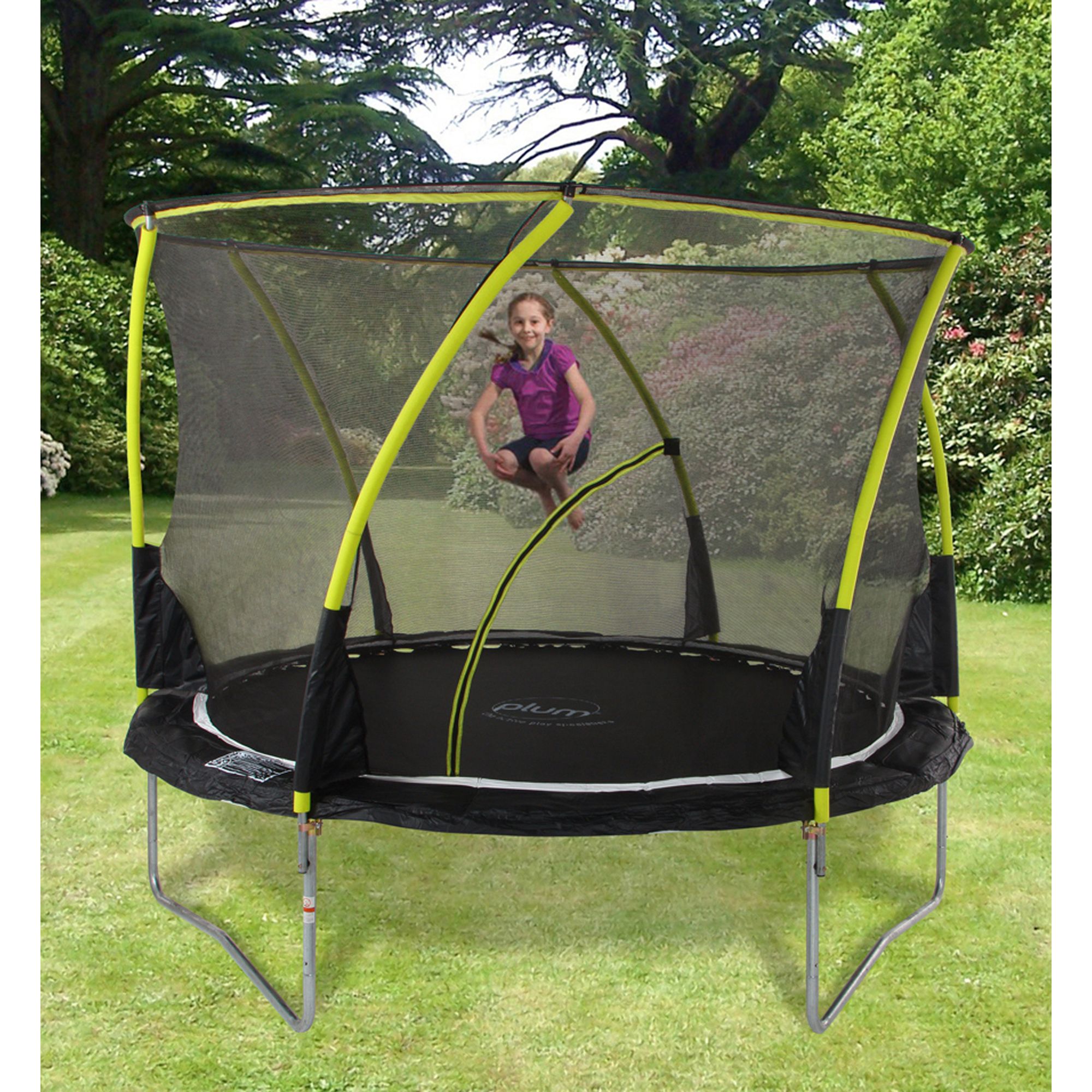 Plum Products Whirlwind Trampoline And Cover 8ft At John Lewis Partners